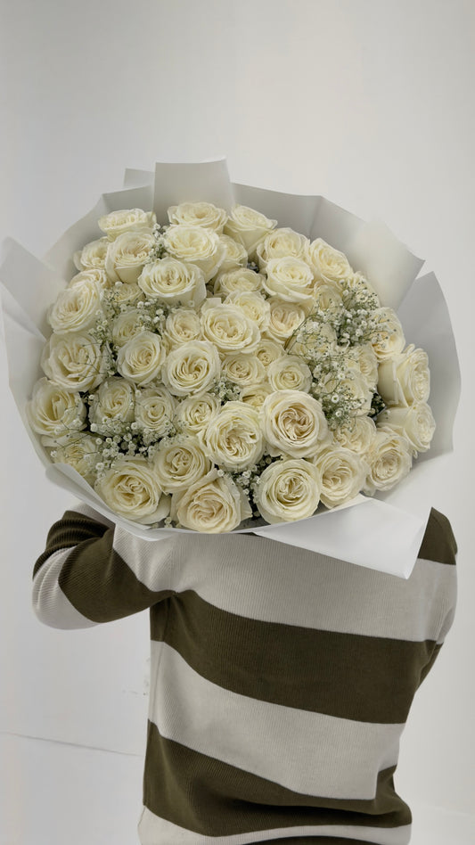 Rose Bouquet White