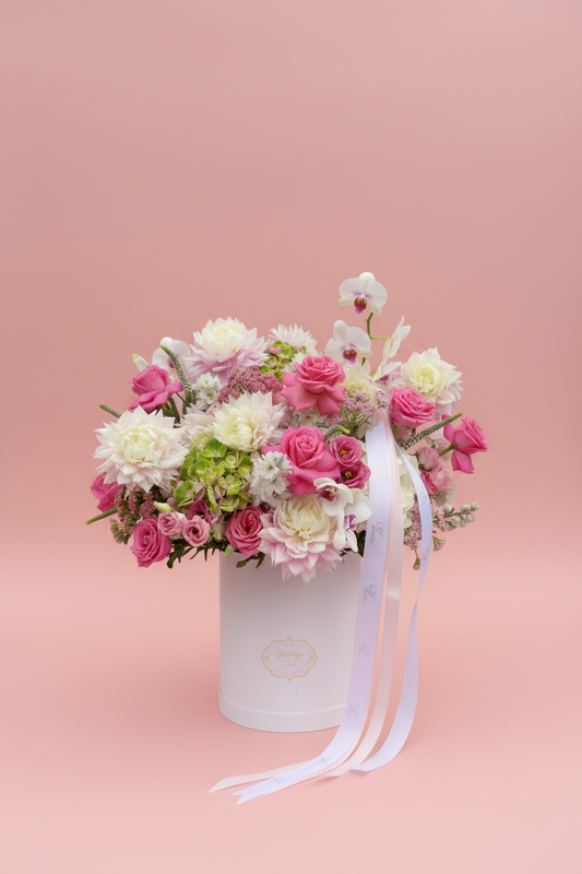 Flower Box — Luxury Blush Backdrop