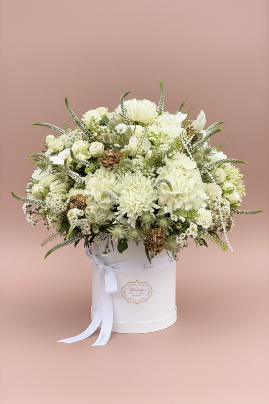 Cloud Nine White Hat Box