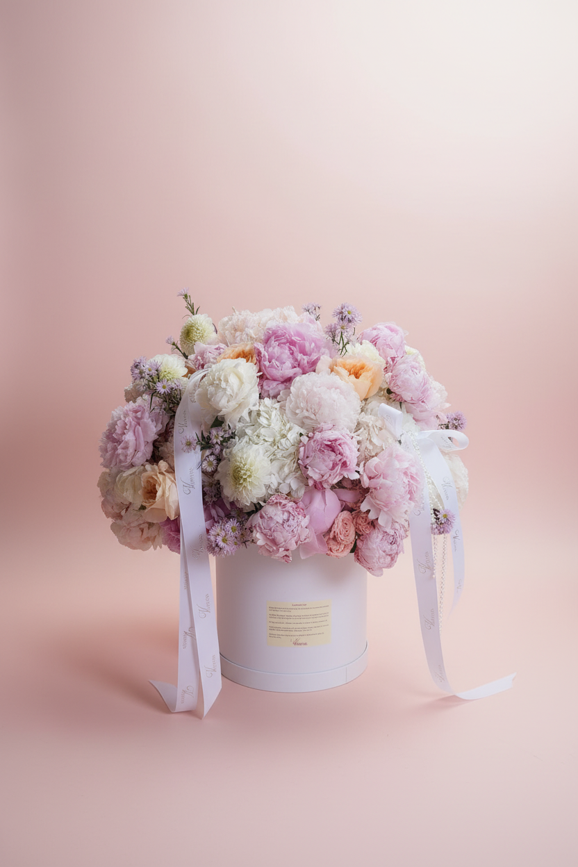 Peony Box — Label Centred