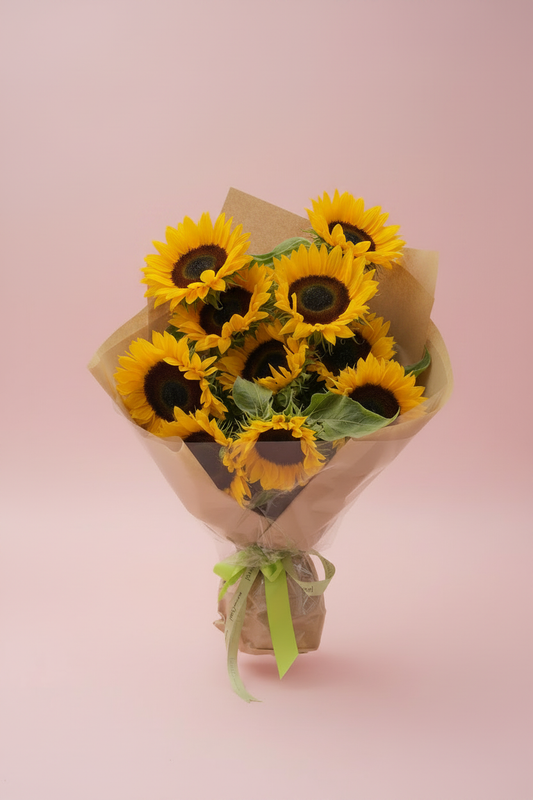 Sunflower Bouquet with 2 Extra Faces